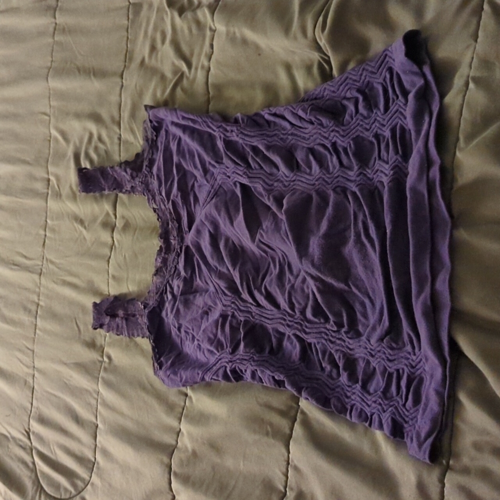 Purple tank top